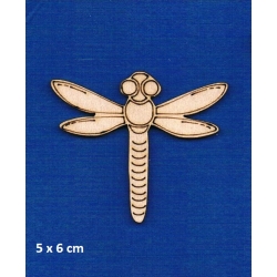 SKLEJKA #3mm Ważka 5x6cm / seria owady / 0220 / grawer